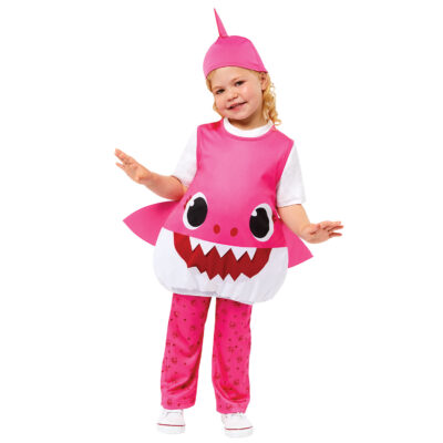 Παιδική Στολή Baby Shark ροζ