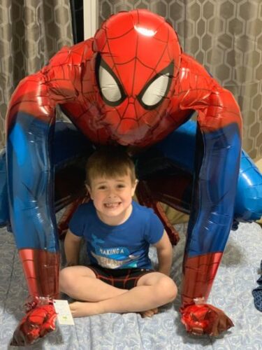 Τεράστιο μπαλόνι Airwalker Spiderman 91cm