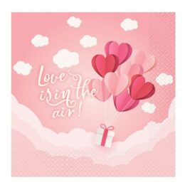 Χαρτοπετσέτες Love is in the air (20 τεμ)