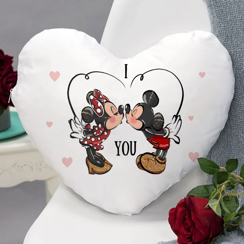 Μαξιλάρι Καρδιά - Mickey & Minnie
