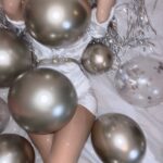 12" Shiny Prosecco λάτεξ μπαλόνι
