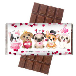 Σοκολάτα Βαλεντίνου - Σκυλάκια