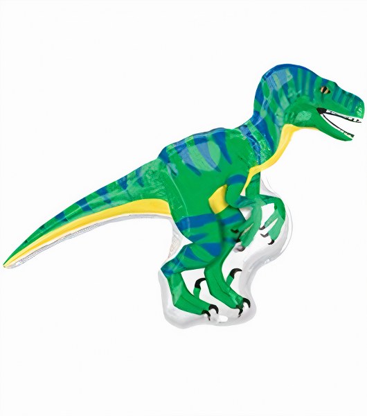 Μπαλόνι Δεινόσαυρος πράσινος Βελοκιραπτορ