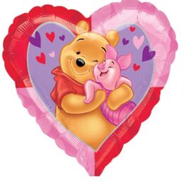 18" Μπαλόνι Καρδιά Winnie the Pooh Love Hug