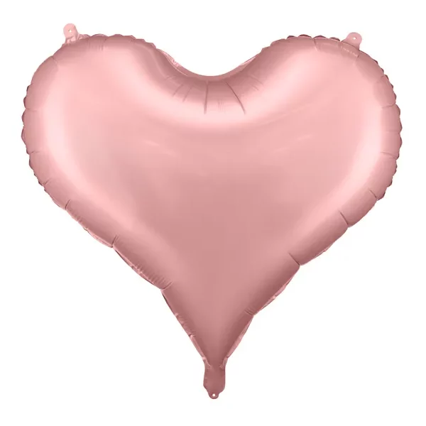 30" Μπαλόνι Ροζ σατέν Καρδιά