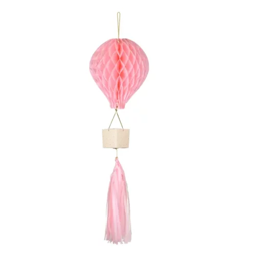 Διακοσμητική Κυψέλη Οροφής ροζ Αερόστατο