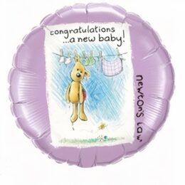 18" Μπαλόνι γέννησης Congratulations...a new Baby!