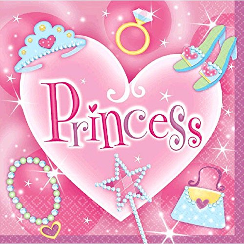 Χαρτοπετσέτες πάρτυ Princess (16 τεμ)
