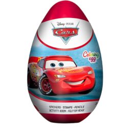 Αυγό Cars με είδη ζωγραφικής