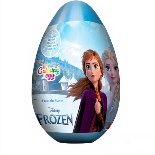 Αυγό Frozen με είδη ζωγραφικής