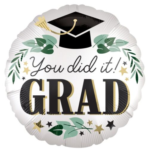 18" Μπαλόνι Αποφοίτησης You did it! Grad