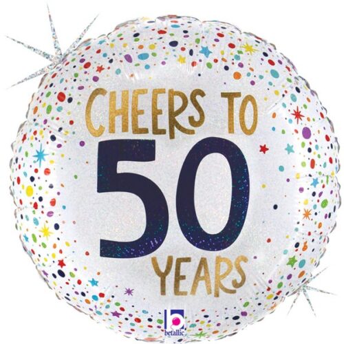 18" Μπαλόνι Cheers To 50 Years