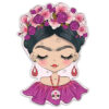 Ξύλινη Διακοσμητική φιγούρα Frida Kahlo