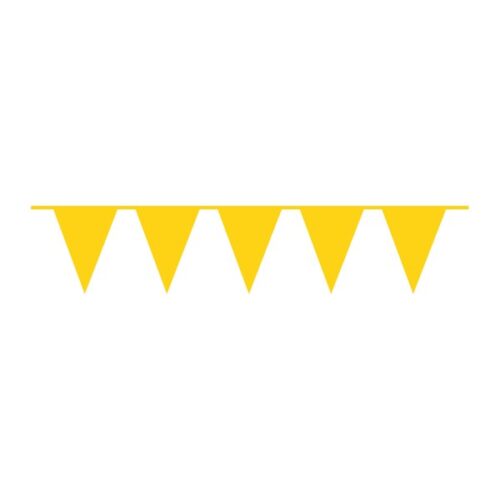 Τριγωνικά Σημαιάκια Κίτρινα