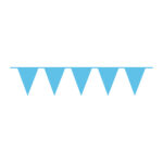 Τριγωνικά Σημαιάκια Μπλε Καραϊβικής
