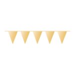Τριγωνικά Σημαιάκια Χρυσά
