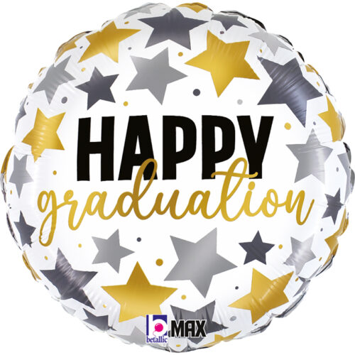 18" Μπαλόνι Αποφοίτησης Happy Graduation