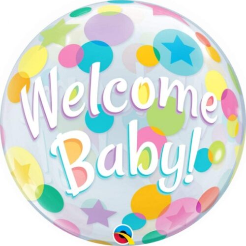 Μπαλόνι Bubble Welcome Baby