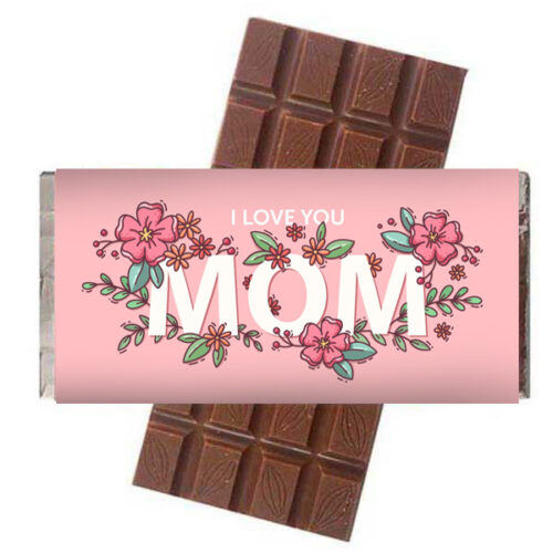 Σοκολάτα Love you Mom φλοράλ