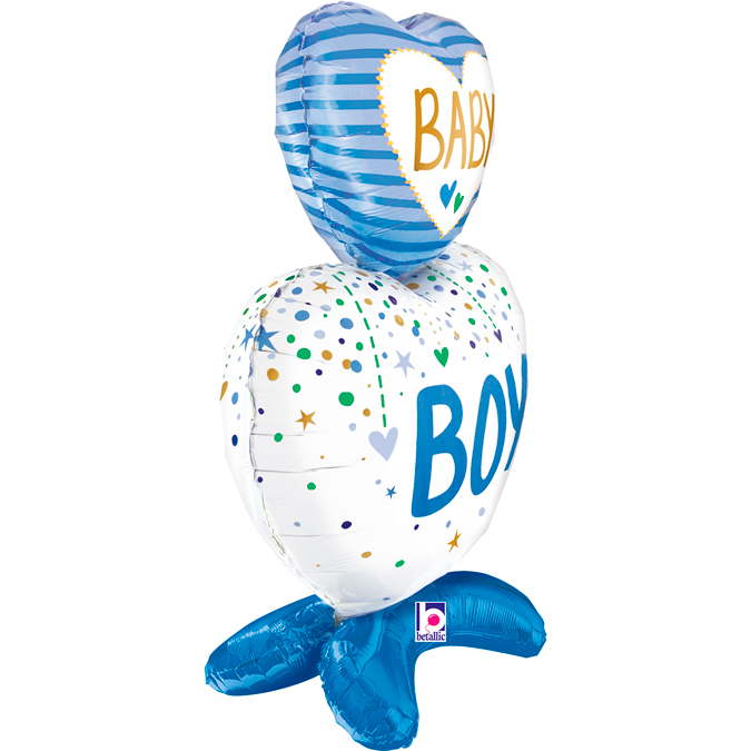 28" Τεράστιο Μπαλόνι Καρδιές Baby Boy - The Standups