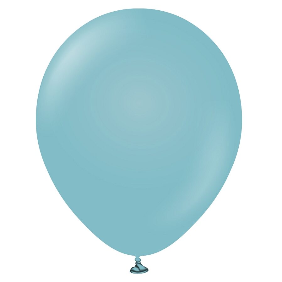 12" Αζούρ παστέλ Latex μπαλόνια (10 τεμ)