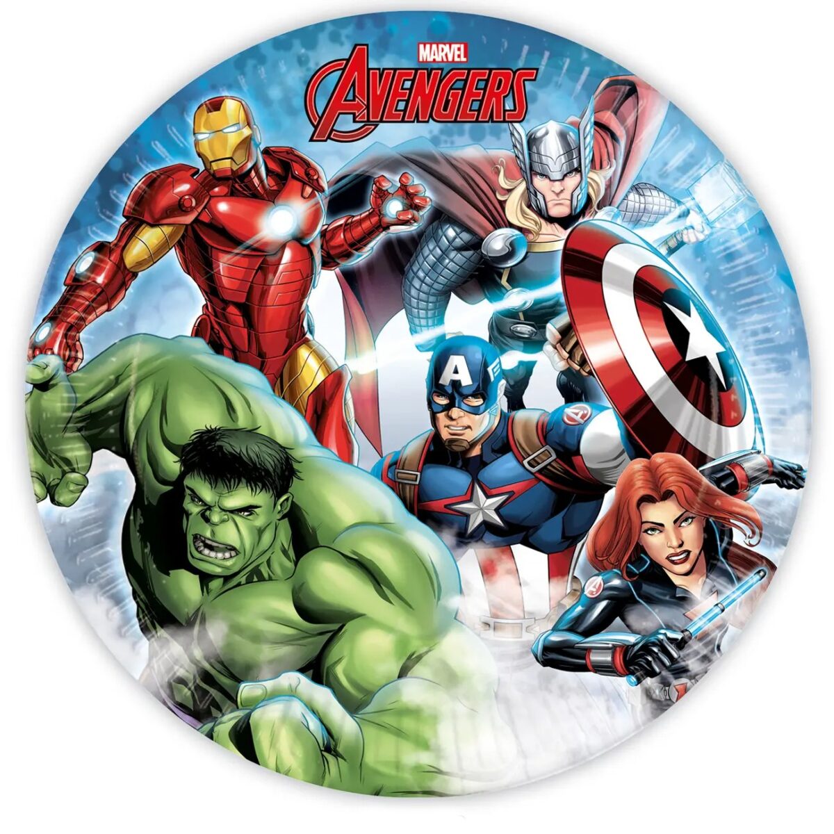 Πιάτα φαγητού Avengers - Infinity Stones (8 τεμ)