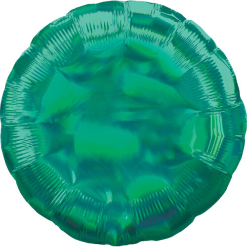 16" Μπαλόνι Στρογγυλό Πράσινο Holographic