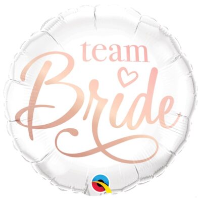 18" Μπαλόνι Team Bride rosegold