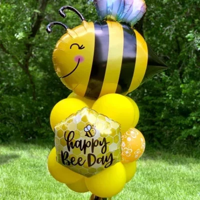 Διακόσμηση με μπαλόνια μέλισσα