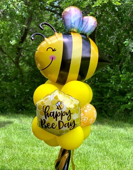 Διακόσμηση με μπαλόνια μέλισσα