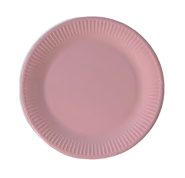 Πιάτα γλυκού Ροζ (8 τεμ)