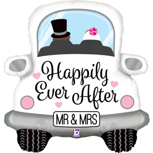 31” Μπαλόνι Αυτοκίνητο Γάμου "Happily Ever After"