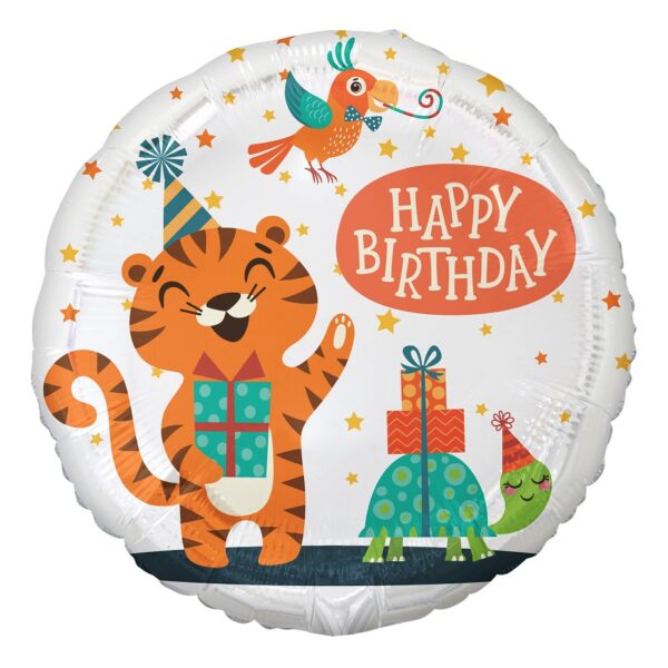 18" Μπαλόνι Γενεθλίων Τιγράκι
