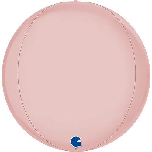 15" Μπαλόνι σφαίρα ORBZ Ροζ παστέλ