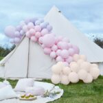 DIY Γιρλάντα με Μπαλόνια Ροζ-Μοβ (200 τεμ)