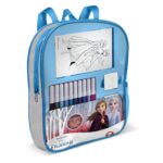 Frozen - Backpack Τσάντα νηπιαγωγείου με είδη ζωγραφικής