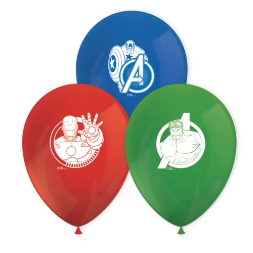 Λάτεξ μπαλόνια Avengers (8 τεμ)