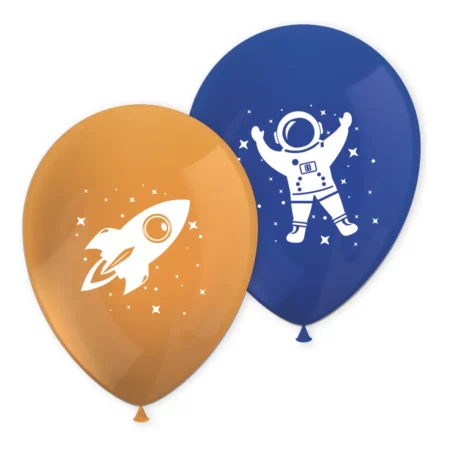Λάτεξ μπαλόνια Space Party (8 τεμ)