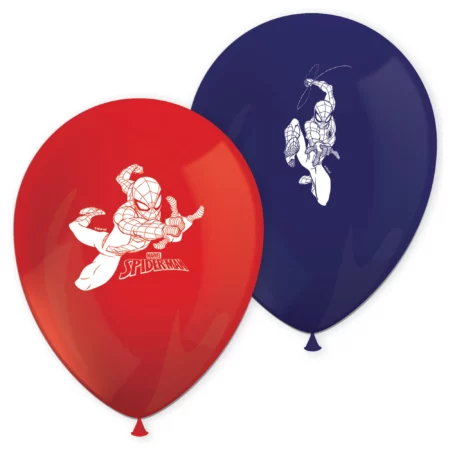 Λάτεξ μπαλόνια Spiderman (8 τεμ)