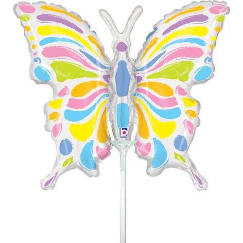 14'' Mini Shape μπαλόνι Πεταλούδα παστέλ