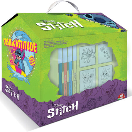 Σπιτάκι Stitch με είδη ζωγραφικής