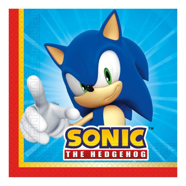 Χαρτοπετσέτες Sonic (20 τεμ)