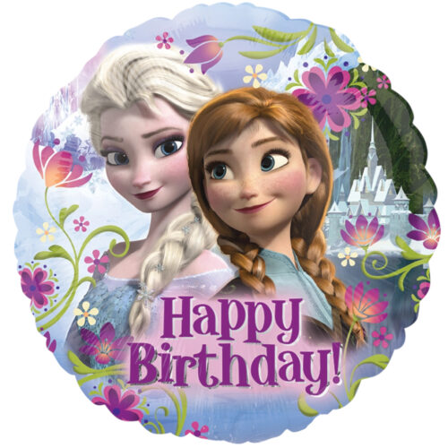 17" Μπαλόνι γενεθλίων Frozen Έλσα και Άννα