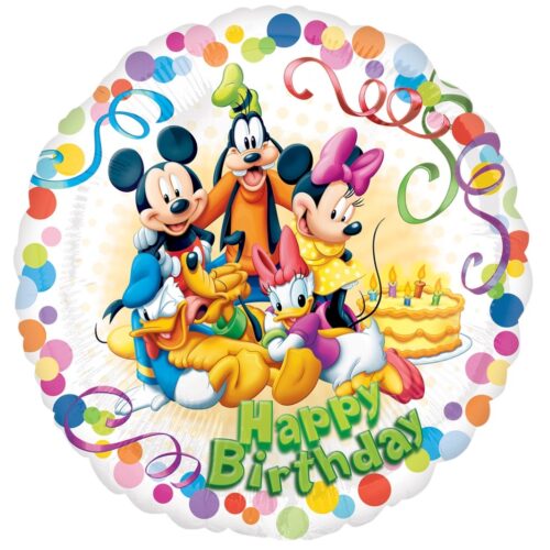 17" Μπαλόνι γενεθλίων Mickey & Friends Party