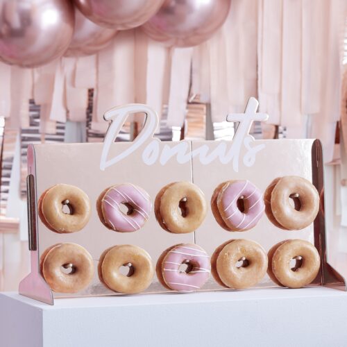 Donut Wall ροζ-χρυσό