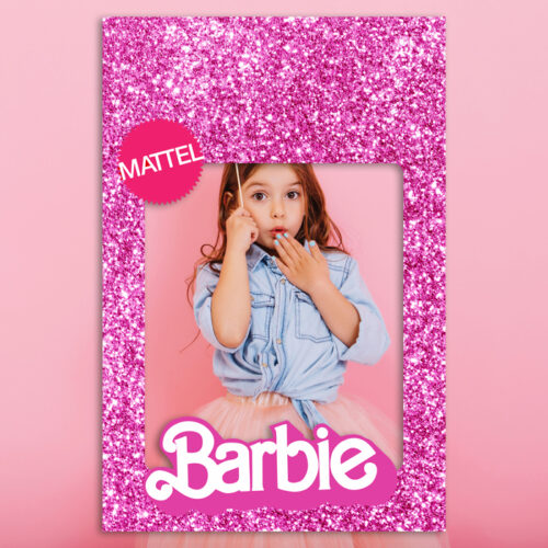 Κάδρο Photobooth Barbie