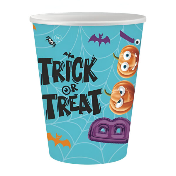 Ποτήρια Halloween Boo – Trick Or Treat (6 τεμ)