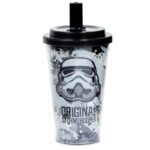 Star Wars Original Stormtrooper - Διπλότοιχο Ποτήρι με καλαμάκι
