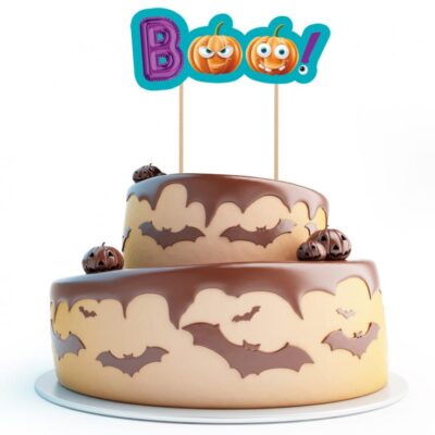 Διακοσμητικό Τόπερ τούρτας "Boo"