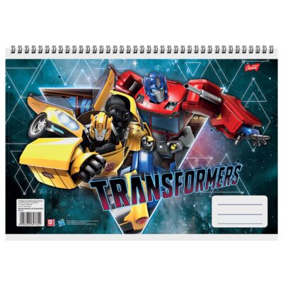 Μπλοκ ζωγραφικής - Transformers (32Φ)